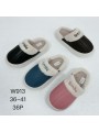 Buty Kapcie Damskie (36-41, 36par) mix kolor