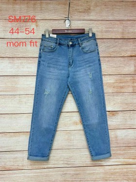 Spodnie Jeansy  damskie , bigsize 44-54, paczka 10szt ,