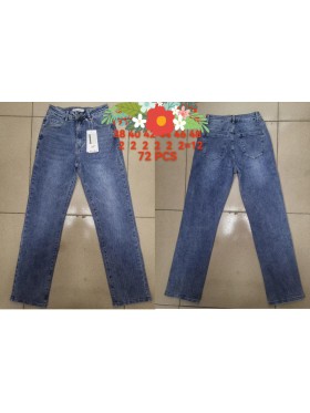 Spodnie Jeansy  damskie  , bigsize 38-48 , paczka 12szt ,