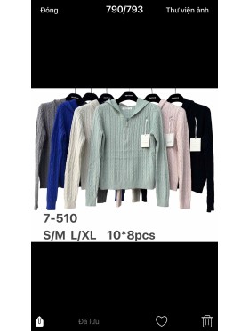 Swetry damskie Polskie, Size s-xl, paczka 8szt mix kolor