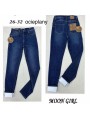 Spodnie Jeansy damskie , size 26-32, paczka 12szt ,