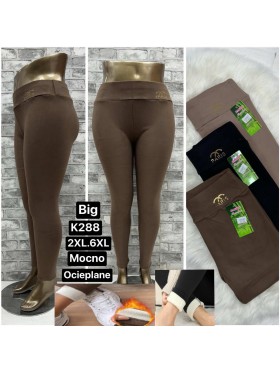 Legginsy damskie , size 2-6XL, paczka 12szt mix kolor