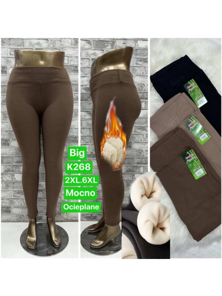 Legginsy damskie , size 2-6XL, paczka 12szt mix kolor