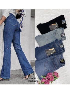 Spodnie  Jeansy damskie  , size 34-42, paczka 10szt