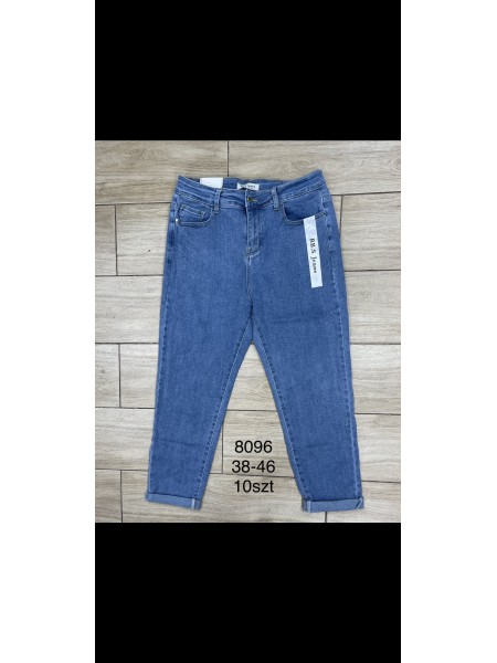 Spodnie Jeansy damskie .Size 38-46.paczka 10szt,