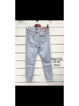 Spodnie Jeansy damskie .Size 42-50.paczka 10szt,