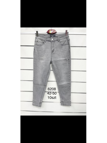 Spodnie Jeansy damskie .Size 42-50.paczka 10szt,