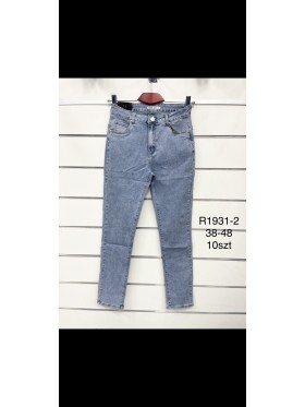 Spodnie Jeansy damskie .Size 38-48.paczka 10szt,