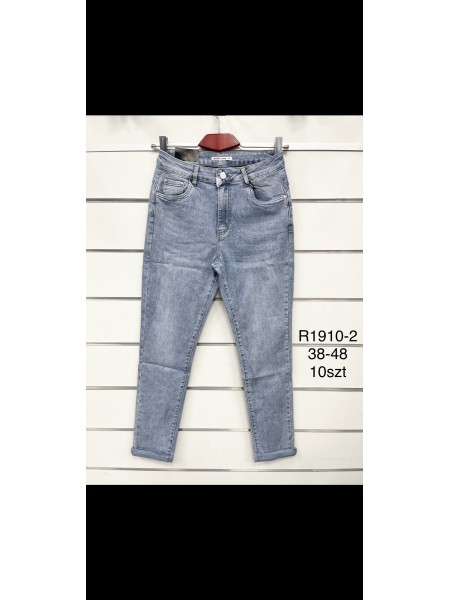 Spodnie Jeansy damskie .Size 38-48.paczka 10szt,