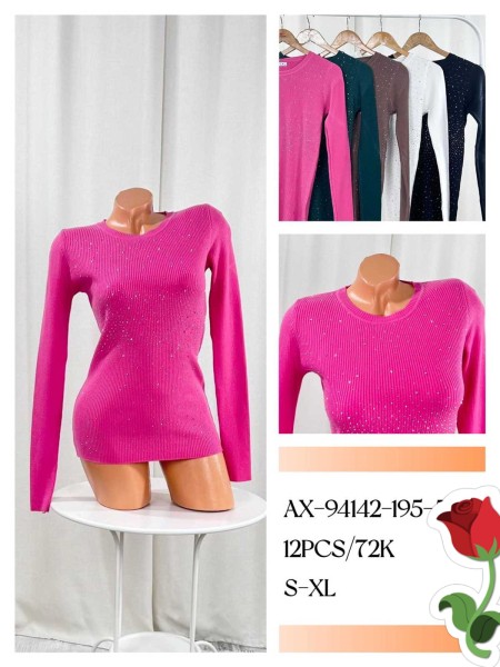 Swetry damskie , size s-xl paczka 12szt ,mix kolor