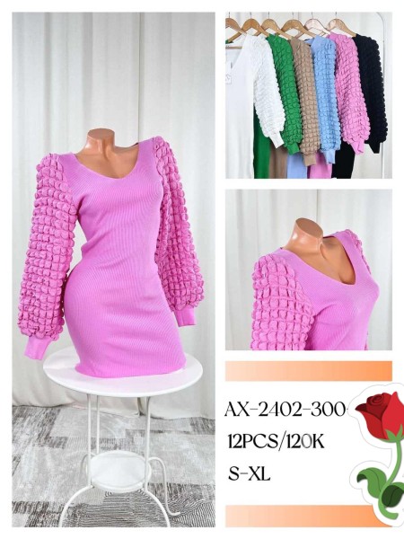 Sukienki damskie , size s-xl paczka 12szt ,mix kolor