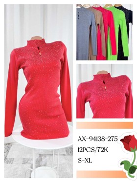 Sukienki damskie , size s-xl paczka 12szt ,mix kolor