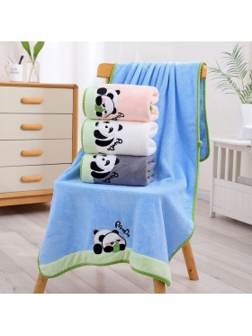 Ręcznik mikrofibra “”” PANDA 🐼 “” Rozmiar : 50/100cm ,Paczka : 12szt/ mix kolor