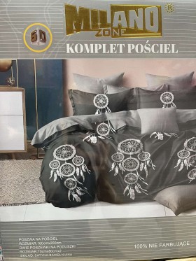 Komplet pościeli 100% satyna - bawełna 3 częściowy Rozmiar : 160/200cm