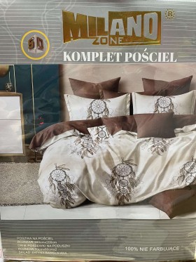 Komplet pościeli 100% satyna - bawełna 3 częściowy Rozmiar : 160/200cm