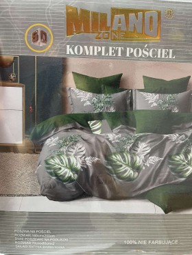 Komplet pościeli 100% satyna - bawełna 3 częściowy Rozmiar : 160/200cm