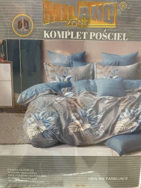 Komplet pościeli 100% satyna - bawełna 3 częściowy Rozmiar : 160/200cm