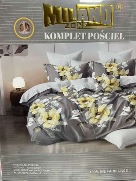 Komplet pościeli 100% satyna - bawełna 3 częściowy Rozmiar : 160/200cm