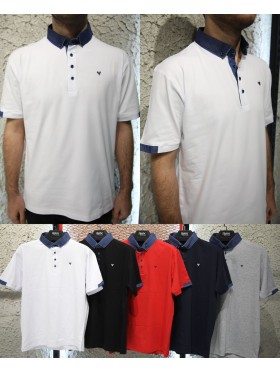 Bluzki meskie, size l-3XL, paczka 12szt,mix kolor