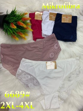 Majtki damskie size 2-4xl, paczka 24szt, mix kolor