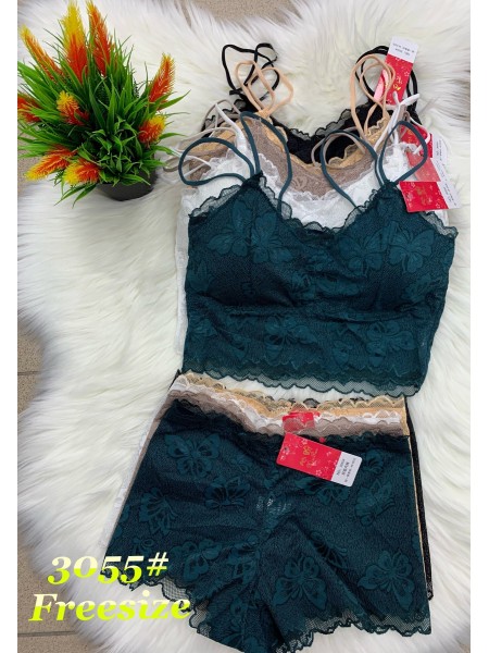 Komplet bielizny damski freesize  , paczka 10szt mix kolor