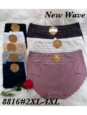 Majtki  damskie size 2-4xl , paczka 24szt mix kolor