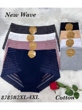 Majtki  damskie size 2-4xl , paczka 24szt mix kolor