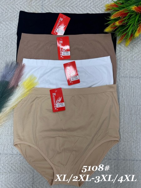 Majtki  damskie size xl-4xl , paczka 24szt mix kolor