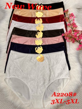 Majtki  damskie size 3-5xl , paczka 24szt mix kolor