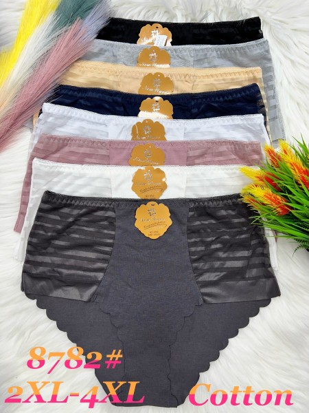 Majtki  damskie size 2xl-4xl , paczka 24szt mix kolor