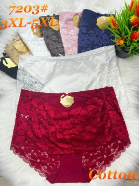 Majtki  damskie size 3-5xl , paczka 24szt mix kolor