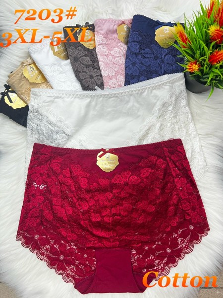 Majtki  damskie size 3-5xl , paczka 24szt mix kolor
