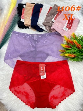 Majtki  damskie size XL , paczka 24szt mix kolor