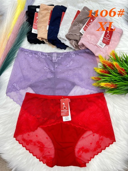 Majtki  damskie size XL , paczka 24szt mix kolor