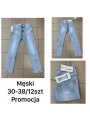 Spodnie Jeansy meskie , size 30-38,paczka 12szt ,