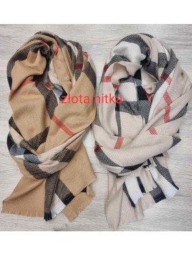 Szaliki Damskie , size standard (12szt/paczka) mix kolor,