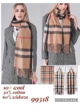 Szaliki Damskie , size standard (12szt/paczka) mix kolor,