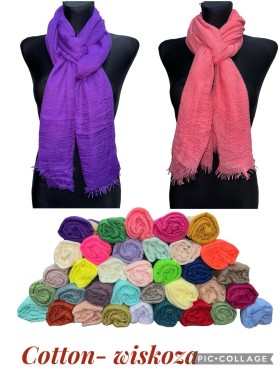 Szaliki Damskie , size standard (12szt/paczka) mix kolor,