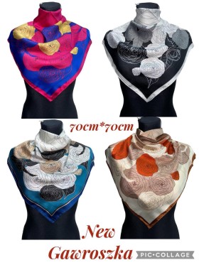 Szaliki Damskie , size standard (12szt/paczka) mix kolor,
