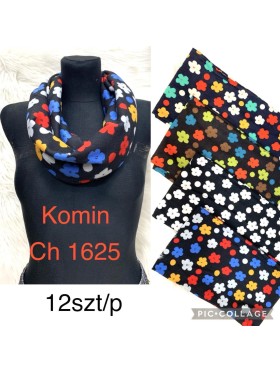 Kominy Damskie, paczka 12szt mix kolor