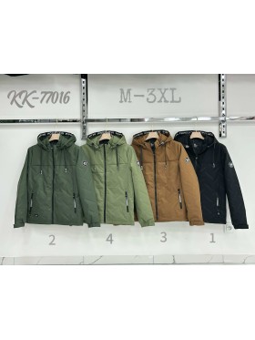 Kurtki meskie, size M-3xl, paczka 6szt,1kolor