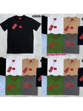 Bluzki meskie , size m-2xl, paczka 12szt,mix kolor