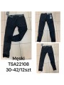 Spodnie Jeansy meskie , size 30-42, paczka 12szt