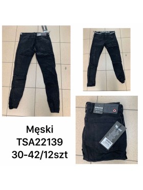 Spodnie Jeansy meskie , size 30-42, paczka 12szt