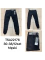 Spodnie Jeansy meskie , size 30-42, paczka 12szt