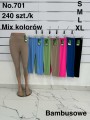 LEGGINSY DAMSKIE 3/4. SIZE S-XL, KOLOR:MIX (12szt/paczka)