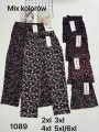 SPODNIE/LEGGINSY DAMSKIE. SIZE 2XL-6XL, KOLOR:MIX (12szt/paczka)