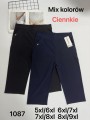 SPODNIE/LEGGINSY 3/4 DAMSKIE. SIZE 5XL-9XL, KOLOR:MIX (12szt/paczka)