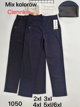 SPODNIE/LEGGINSY DAMSKIE. SIZE 2XL-6XL, KOLOR: JAK NA ZDJĘCIU (12szt/paczka)