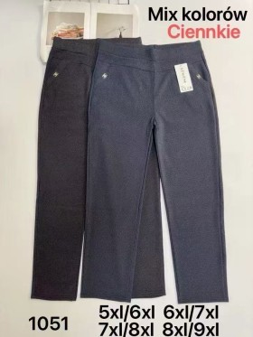 SPODNIE/LEGGINSY DAMSKIE. SIZE 5XL-9XL, KOLOR: JAK NA ZDJĘCIU (12szt/paczka)